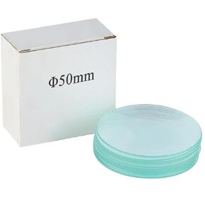 VOVCIG Watch Glass Beaker Cover Set 10PCS 100mm High Temperature Resistant Cover Lids for Scientific Laboratory Watch Glass Equipment(10pcs, 100mm)