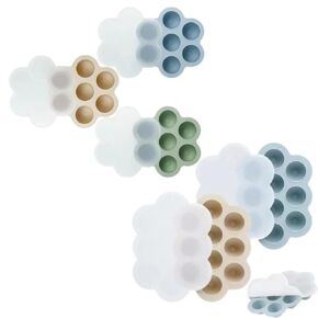 PandaEar 5 Pack Baby Food Freezer Tray with Lids