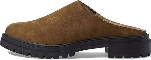 Madewell The Bradley Lugsole Mule في Nubuck for Women - بطانة جلد الخنازير مع تصميم مستدير إصبع القدم ، بغل مريح وناعم in Kuwait