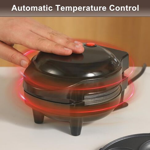 Crepe Maker 12'', Electric Crepe Maker & Griddle, Non-Stick Crepe Pan, Crepe Machine with Crepe Spreader, Perfect for Crepes Roti, Tortilla, Blintzes, Pancakes, Adjustable Temperature, 1000W in Saudi Arabia
