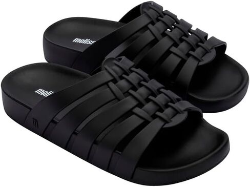 Melissa Possession Slides for Women - Flat Jelly-Style Comfort with Fisherman Design - 100% PVC Upper, 100% EVA Sole, Bubblegum Scent - Chic Summer Sandals for Women in Saudi Arabia