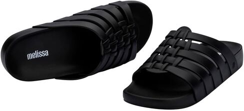 Melissa Possession Slides for Women - Flat Jelly-Style Comfort with Fisherman Design - 100% PVC Upper, 100% EVA Sole, Bubblegum Scent - Chic Summer Sandals for Women in Saudi Arabia
