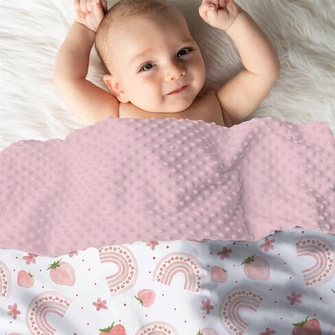 Mink Baby Girl بطانية البحر سلحفاة اللون الوردي الأزهار الخضراء ، الزهرة الرائعة ذات الطبقات الناعمة ذات الطبقة المزدوجة الناعمة ذات الدعم المتلقي للاستلام قماط ، طفل الأطفال المولود حديثي الولادة ، سرير الحضانة. in Kuwait