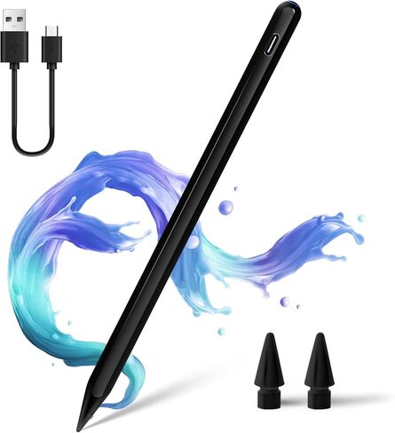 iPad Stylus Pencil - Apple Pencil 2nd Generation Stylus Pen for iPad 9th Generation & 10th Generation 2X Fast Charge Active Pencil for iPad Pro 11 & 12.9",iPad Air 3/4/5,iPad Mini 6/5,iPad 6-10 White in Saudi Arabia