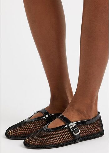 Mesh Ballet Flats for Women Buckle Strap Comfortable Mary Jane Shoes Ladies Wide Width Casual Dress Ballerina Flats in Kuwait