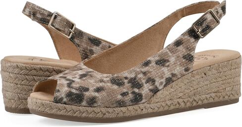 WHITE MOUNTAIN Women's Maize Sling-Back Mini-Heel Espadrille Sandal in Saudi Arabia