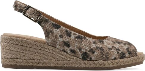WHITE MOUNTAIN Women's Maize Sling-Back Mini-Heel Espadrille Sandal in Saudi Arabia