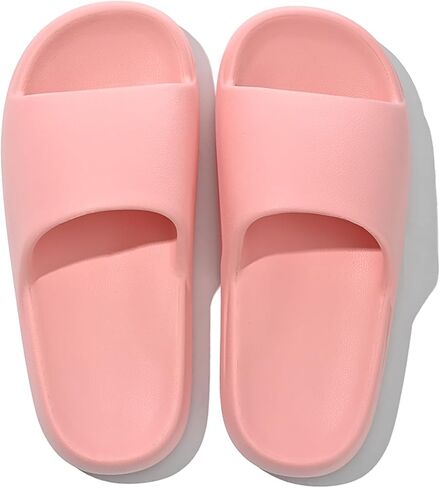 Jerzmy Cloud Slides للنساء الرجال | ناعم ناعم إضافي أحذية حمامات الاستحمام | صندل مريح من أجل الشاطئ في الهواء الطلق الصيفي in Kuwait