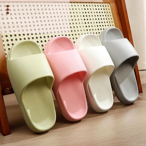 Jerzmy Cloud Slides للنساء الرجال | ناعم ناعم إضافي أحذية حمامات الاستحمام | صندل مريح من أجل الشاطئ في الهواء الطلق الصيفي in Kuwait