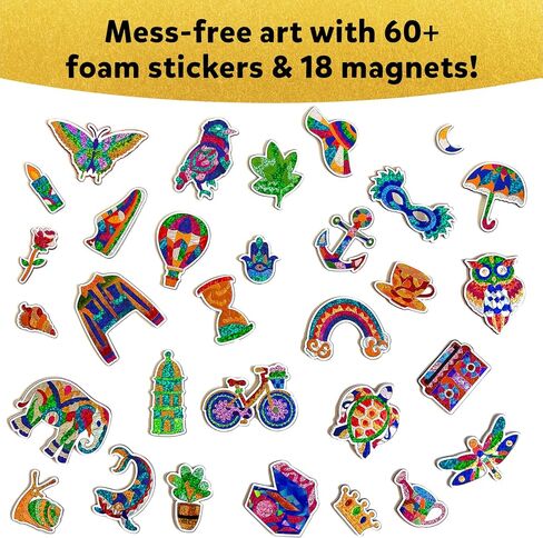 Skillmatics Art & Craft Activity - Foil Fun Disney Princess, No Mess Art for Kids, Craft Kits & Supplies, DIY Creative Activity, Christmas Gifts for Girls & Boys Ages 4, 5, 6, 7, 8, 9 in Saudi Arabia