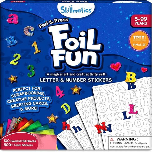 Skillmatics Art & Craft Activity - Foil Fun Disney Princess, No Mess Art for Kids, Craft Kits & Supplies, DIY Creative Activity, Christmas Gifts for Girls & Boys Ages 4, 5, 6, 7, 8, 9 in Saudi Arabia