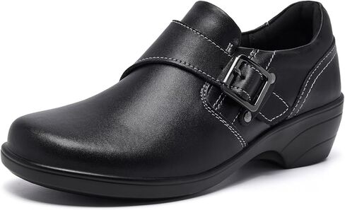 Women's Loafer Comfort Leather Slip On Loafers Business Office Casual Dressy Shoe in Kuwait