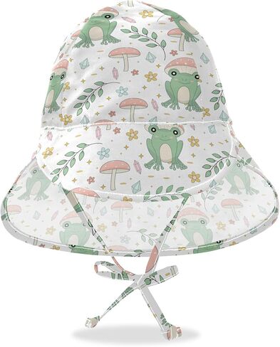 Aslsiy Baby Girls Sun Hat Beehive Toddler Beach Bucket Hat Wide Brim Summer Hat 2-4T in Saudi Arabia