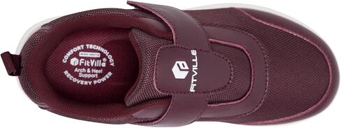 FitVille Diabetic Shoes for Women Wide Width, Fully Adjustable Straps Wide Width Shoes for Women for Edema and Swollen Feet in Saudi Arabia