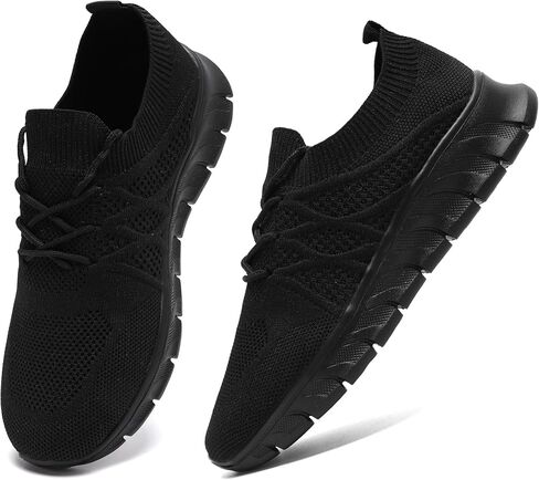 Womens Running Shoes Walking Tennis Sneakers Slip on Gym Sports Workout Jogging Mesh Breathable Lightweight Non Slip Comfortable Fashion in Kuwait