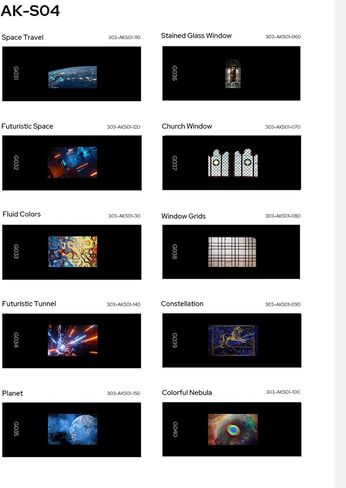Godox AK-S Full Slide Set Accessories for Godox AK-R21 Camera Flash 60 PCS Transparencies Collection in Kuwait
