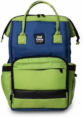 Mommy bag,Diaper Bag, Multi-Compartment Backpack for Baby Essentials (Blue and Gray) in Saudi Arabia