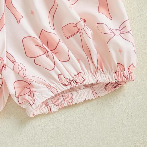 Baby Girl Mothers Day Outfit Newborn Fly Sleeve Ribbed Romper Bows Shorts Headband 3 Piece Summer Clothes Set in Saudi Arabia