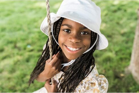 Adjustable Wide Brim Sun Hat - Summer Bucket Hat for Infant Toddler and Kids UPF 50+ in Saudi Arabia