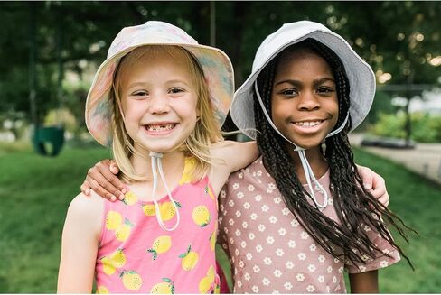 Adjustable Wide Brim Sun Hat - Summer Bucket Hat for Infant Toddler and Kids UPF 50+ in Saudi Arabia