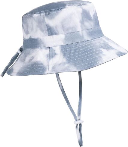 Adjustable Wide Brim Sun Hat - Summer Bucket Hat for Infant Toddler and Kids UPF 50+ in Saudi Arabia