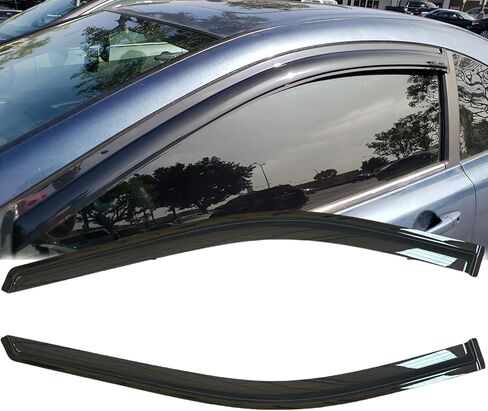 94902 Side Window Wind Deflector, 4pcs Protective Sunproof Replacements Rain Guards Set, Window Visor fit for 2021-2024 Nissan Rogue in Kuwait
