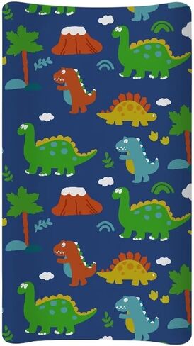 ZDCUSTOM Brown Cow Changing Pad Covers Changing Table Sheets Diaper Changing Pad Cover Stretchy Changing Table Cover Soft & Breathable for Baby Boys in Kuwait