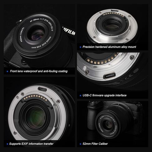 Viltrox 25mm F1.7 Air Z Pocket Dispo Lens AF F/1.7 Z-Mountable Portable Form in Kuwait