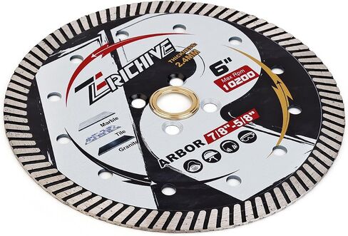 6" Granite Turbo Diamond Blades Dry Cutting for Granite Marble and Other Hard Stone in Saudi Arabia