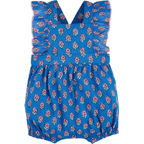 Mud Pie Baby Girls Children's Ruffle Print Romper
