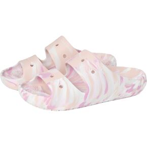 Crocs Unisex-Adult Classic Marbled Sandals Slide