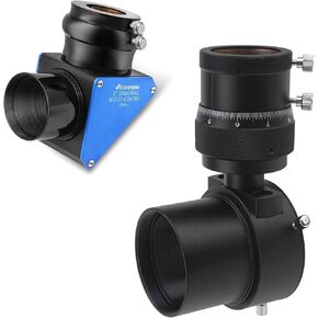 Astromania 2" 90-Degree Diagonal 99% - Bundle with - Off-Axis Guider with Micro-Focusing for Successful Astronomy Photos Without A Guide Scope