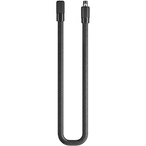 Tire Inflator Air Hose - Snap-on Design Compatible for Modari Tire Inflator Portable Air Compressor (Black)