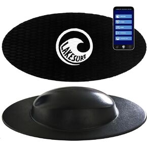 Wakesurf Balance Board by Lakesurf - Includes Motion Tracking App & Phone Mount for Wakesurfing Simulation, Games, Fitness Training, and Tutorials in Saudi Arabia
