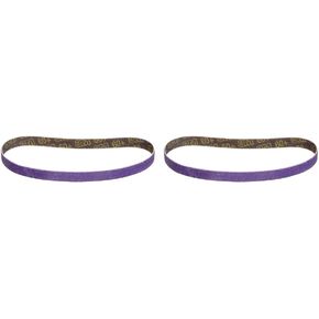 3M Cubitron II File Belt, 33439, 60+ Grit, 3/8 in x 13 in, Pack of 20 File Belts, Resin Bonded, Spot Weld Removal
