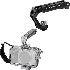 SIRUI Cold Shoe Mount Camera Top Handle and Camera Cage Kit for Sony FX 3 FX30 Bundle