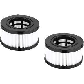 Replacement HEPA Filter Compatible with Dewalt DC5151H DC515 DCV517 Wet Dry Vacuum, 2pk