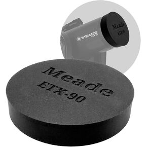 SplashNColor Dust Cap for Meade ETX 90 Telescope – 107mm Slide-On Lens Cover Fits Any 107mm Diameter Lens – Durable Dust Cover Cap for Telescope Lenses – Lens Protector - Dust Plug - ABS (Black)