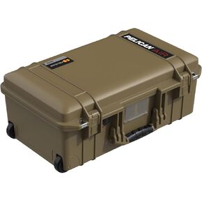 Pelican Air 1535 Multi-Purpose Hard Case no Foam (Empty Case) for Camera, Drone, Equipment, Gear, Electronics, Overlanding, Camping, Travel and Pistol (OCP Tan)
