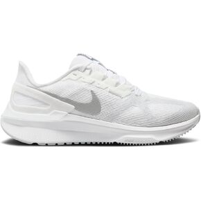 Nike Structure 25 Women's Road Running Shoes (DJ7884-101, White/Pure Platinum/Metallic Silver) Size 6.5