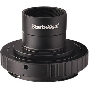 1.25" T Adapter & T2 Ring for Canon DSLR Cameras – Telescope Photo Adapter for Prime Focus Astrophotography