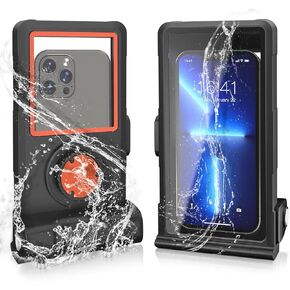 حالة غوص عالمية جديدة للترقية لأجهزة iPhone و Samsung Galaxy Series ، فوتوغرافي محترف في الغطس يسبح Snorkeling 15m/50ft مقاوم للماء.