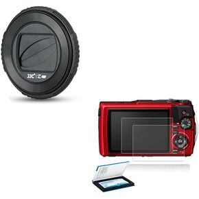 Camera Screen Protector+Lens Protector Cover for Olympus TG-7 TG-6 TG-5 TG-4 TG-3 Camera