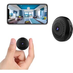 PAISLEYS Security Camera, WiFi Indoor Camera, Cloud and SD Storage, Clear Night Vision, Real Time Recording Security Wireless Surveillance