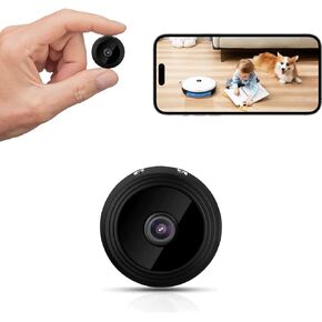 1080P Indoor Hidden Camera Wireless, WiFi Wireless Small Camera, Home Security Camera for Pet, Baby with Motion Detection, Night Vision, App Control