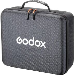 GODOX ML100BI Hard Carrying Case, ML100R Hard Carrying Case, Semi-Rigid Padded Carry Case ML100Bi ML100R LED Video Light