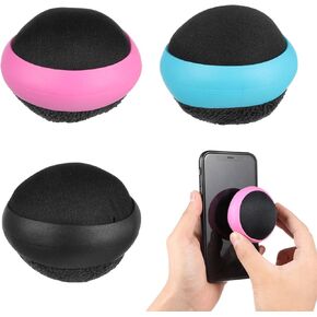 3Pcs Screen Cleaning Pads, Screen Cleaning Balls, 2.4in Cloth Touch Screen Cleaning Balls for Touch Screen Smartphones/Tablets/Laptops (Colors Sent Randomly)