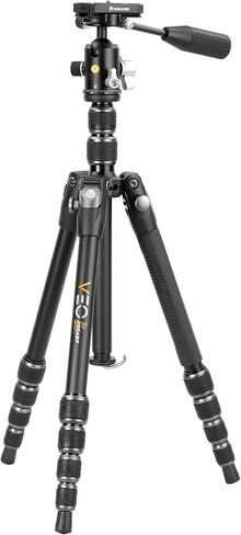 Vanguard VEO3T235CP Compact Carbon Fiber Travel Tripod with Pan Head in Kuwait