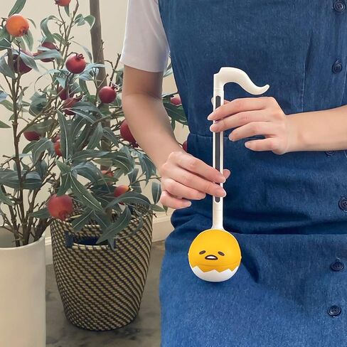 Otamatone Special Edition Sanrio (Gudetama) - Fun Electronic Musical Toy Synthesizer Instrument by Maywa Denki (Official Licensed) [Includes Song Sheet and English Instructions] in Saudi Arabia