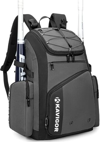 Baseball Bag for Youth and Adult, Softball Bag 50L Large Capacity Holds 4 Bats, Equipment Backpack with Shoes Compartment in Saudi Arabia